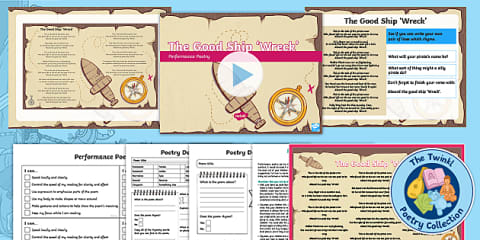 Pirate Simpe Examples KS1 Pirate Poems Examples Pack